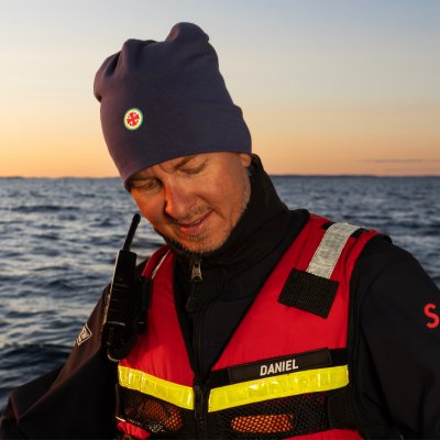 Beanie frivillig sjöräddare