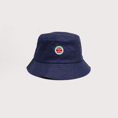 Blå bucket hat