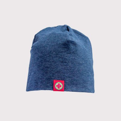 Denim beaniemössa, mössa, trikåmössa